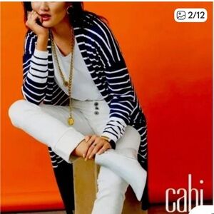 Cabi Boathouse Cardigan size Small